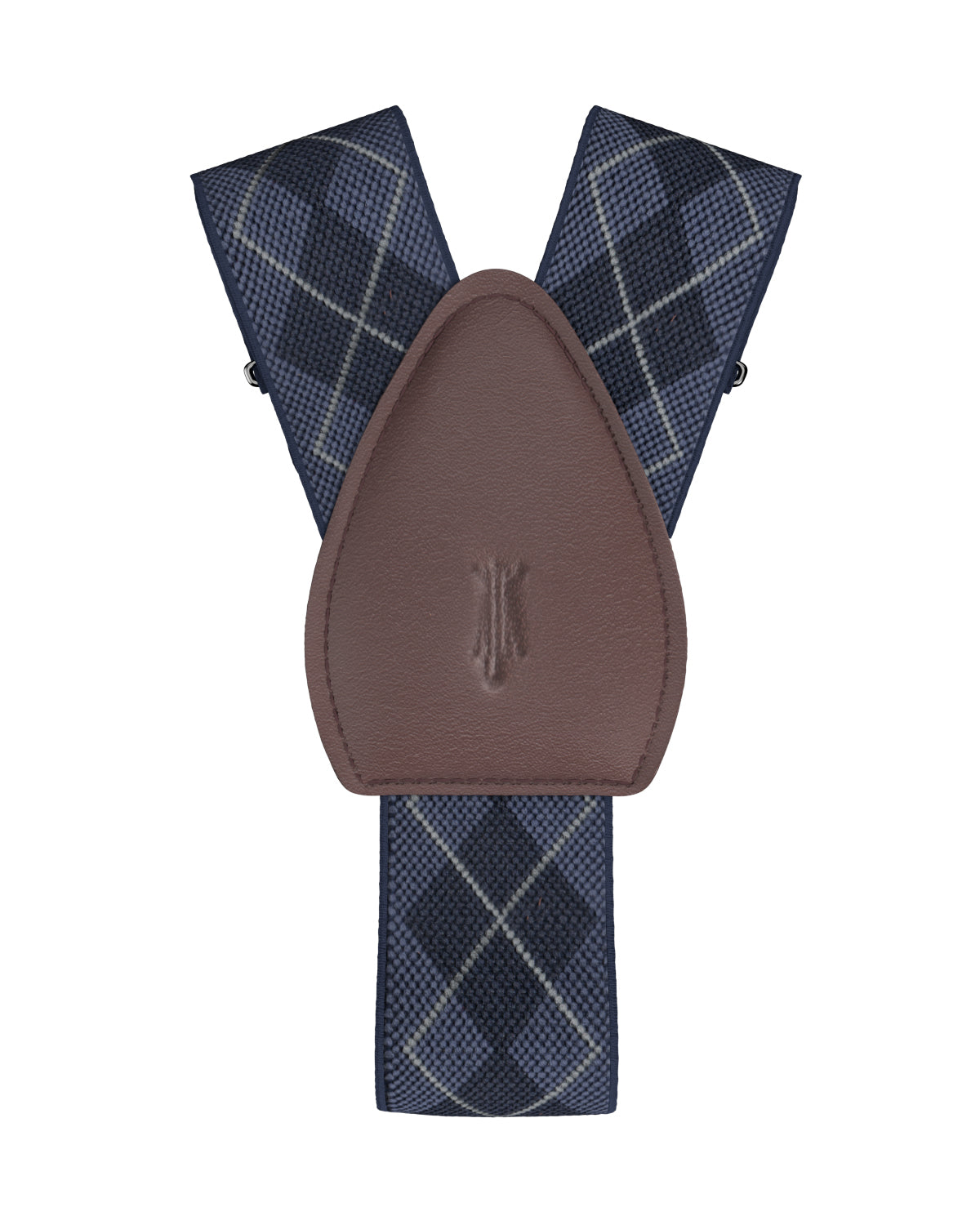 KK & Jay Supply Co. Shirttail Garters | Navy/Cobalt Argyle Shirt Stays KK & Jay Supply Co. Shirttail Garters | Navy/Cobalt Argyle Shirt Stays