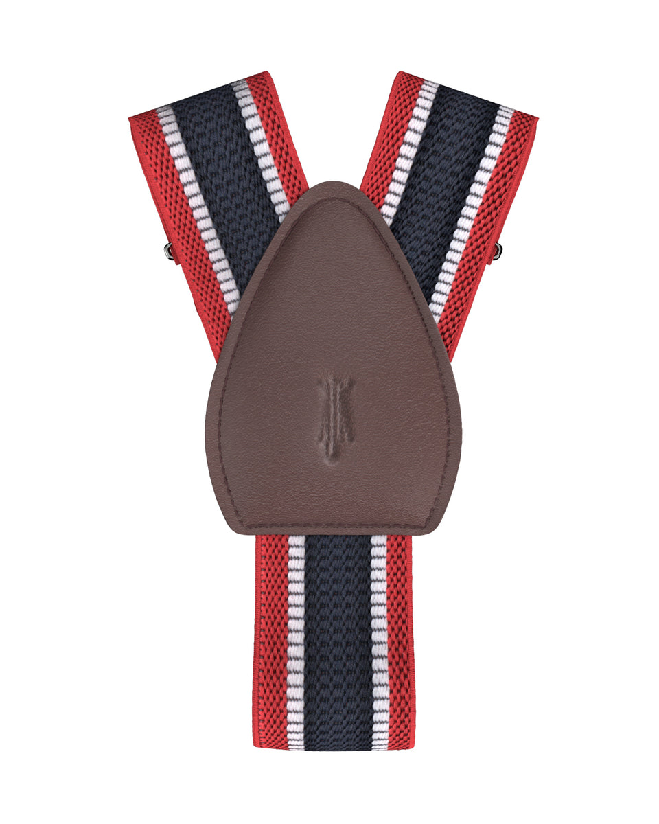 KK & Jay Supply Co. Shirttail Garters Fieldston Red Shirt Stays