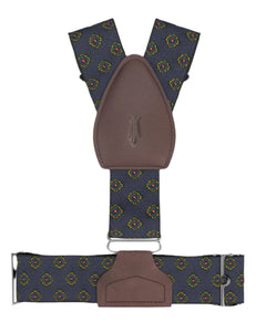 Washington Navy Sockless Shirttail Garters