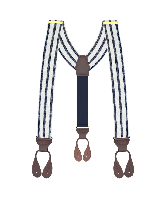 Union Stripe Suspenders - KK & Jay Supply Co.