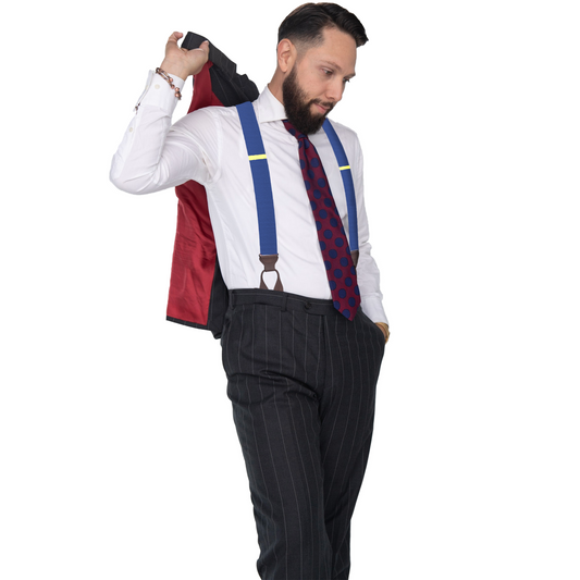 Royal Grosgrain Suspenders - KK & Jay Supply Co.