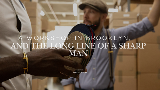 A Workshop in Brooklyn, and the Long Line of a Sharp Man