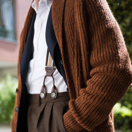 Woodmere Stripe Suspenders - KK & Jay Supply Co.
