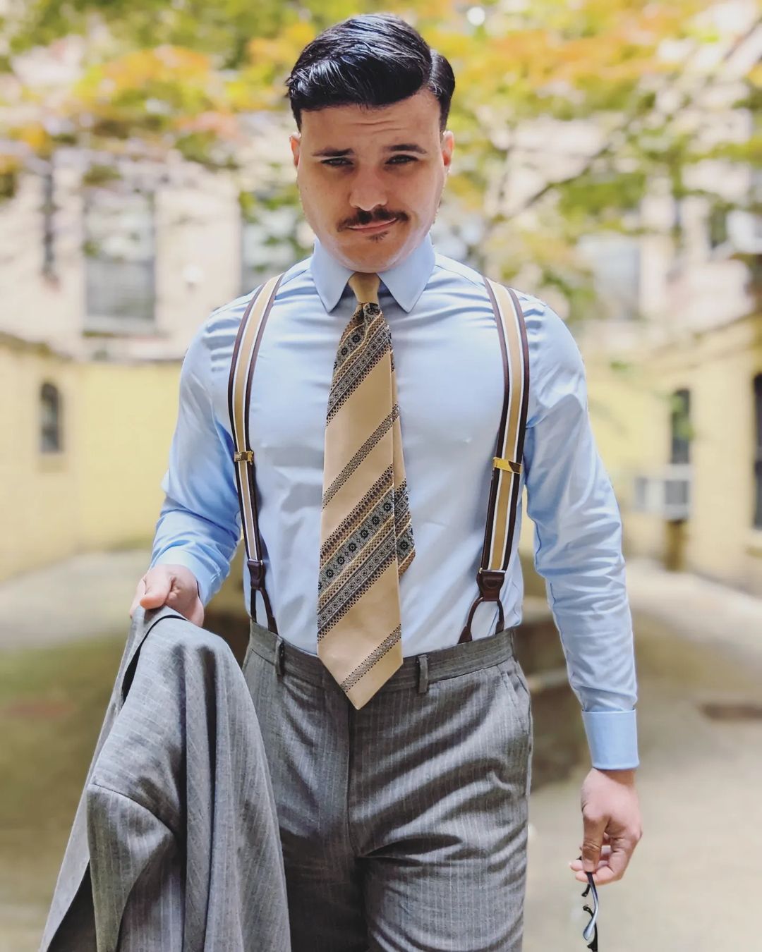 Woodmere Stripe Suspenders - KK & Jay Supply Co.