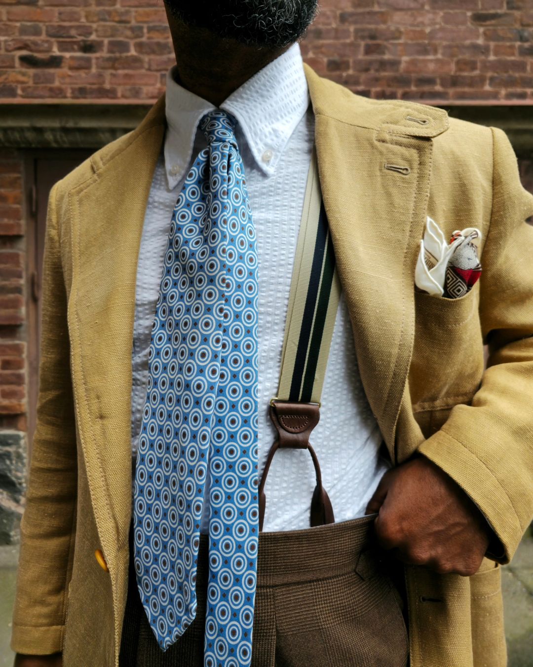 Hutch Stripe Suspenders - KK & Jay Supply Co.