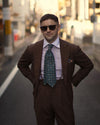 Herringbone Navy Suspenders - KK & Jay Supply Co.