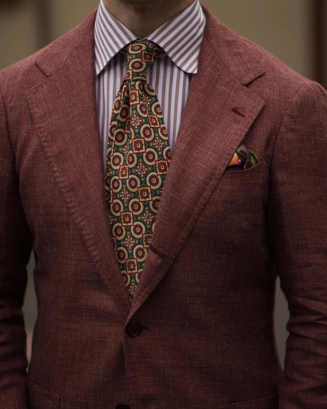 Burgundy Grosgrain Suspenders - KK & Jay Supply Co.