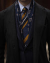 Rosewood Navy Silk Suspenders - KK & Jay Supply Co.