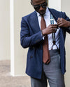 Naval Stripe Suspenders - KK & Jay Supply Co.