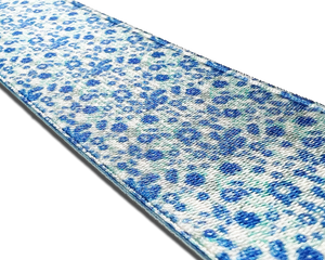Azalia Floral Suspenders - Light Blue - KK & Jay Supply Co.