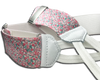 Azalia Floral Suspenders - Pink - KK & Jay Supply Co.
