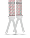 Azalia Floral Suspenders - Pink - KK & Jay Supply Co.