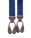 Ellison Paisley Silk Suspenders - Navy - KK & Jay Supply Co.
