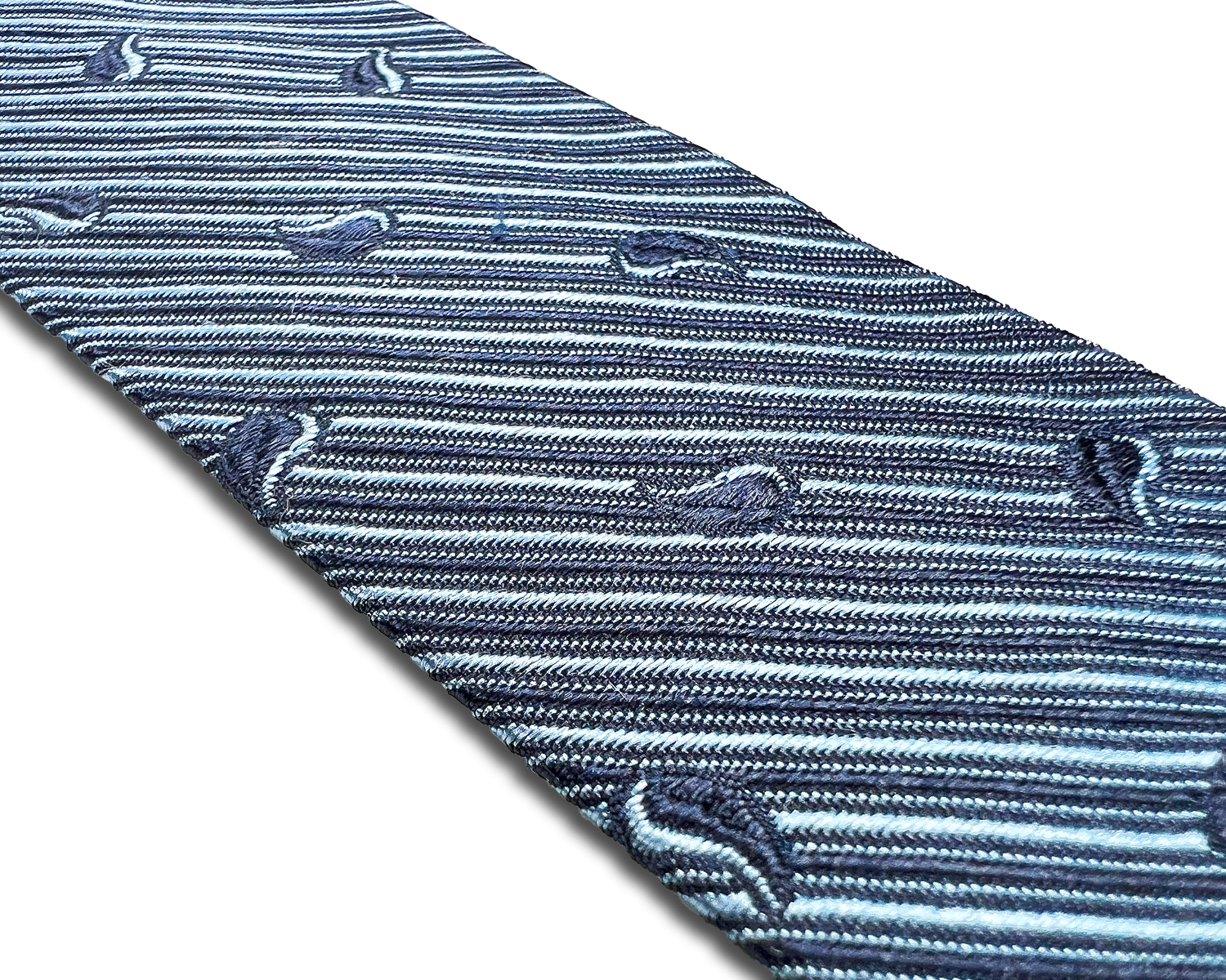 Florence Silk Suspenders - Blue - KK & Jay Supply Co.