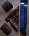 Ellison Paisley Silk Suspenders - Navy - KK & Jay Supply Co.