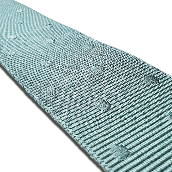 Vintage Hampshire Tonal Dot Suspenders - Aqua - KK & Jay Supply Co.