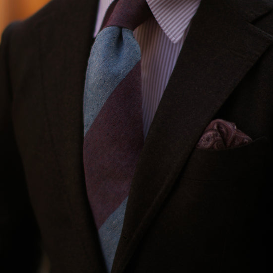 Herringbone Maroon Suspenders - KK & Jay Supply Co.