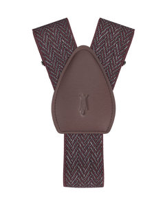 Amsterdam Maroon Shirttail Garters