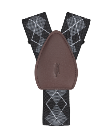 Ashford Black/Grey Shirttail Garters - KK & Jay Supply Co.