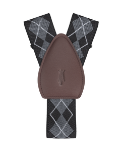 Ashford Black/Grey Shirttail Garters