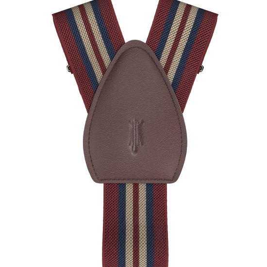 Freetown Crimson/Navy Shirttail Garters - KK & Jay Supply Co.