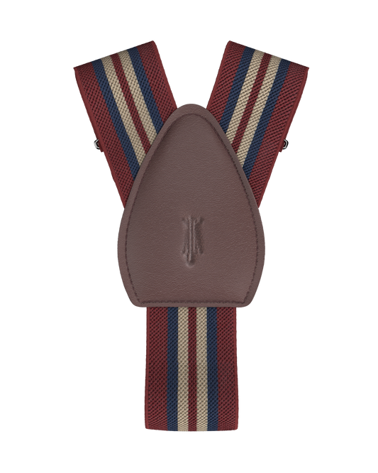 Freetown Crimson/Navy Shirttail Garters - KK & Jay Supply Co.