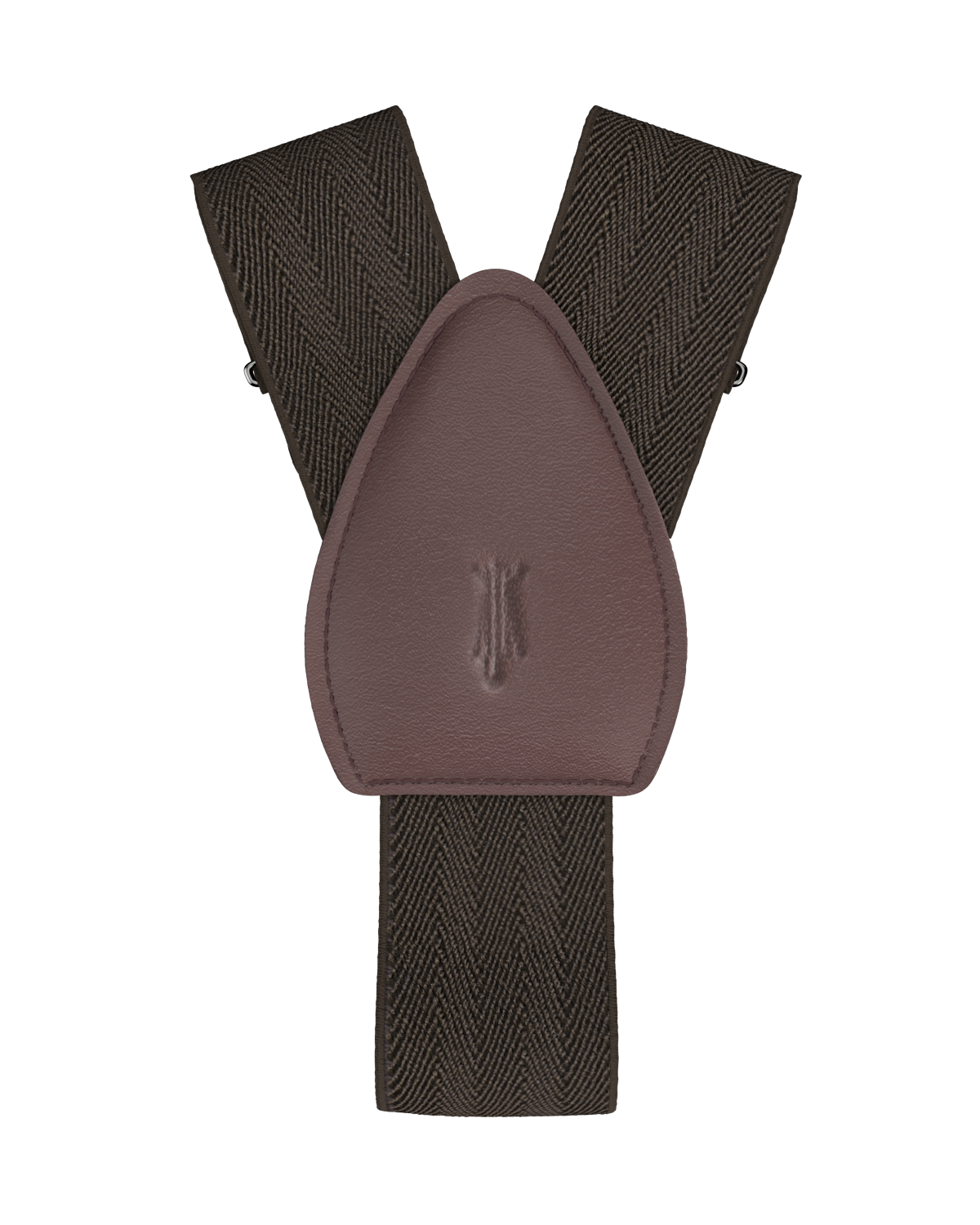 Herringbone Brown Shirttail Garters - KK & Jay Supply Co.