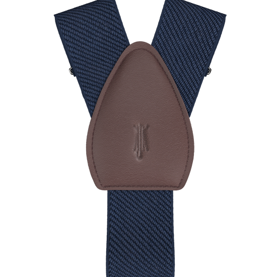 Solid Navy Shirttail Garters - KK & Jay Supply Co.