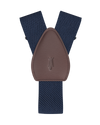 Solid Navy Shirttail Garters - KK & Jay Supply Co.