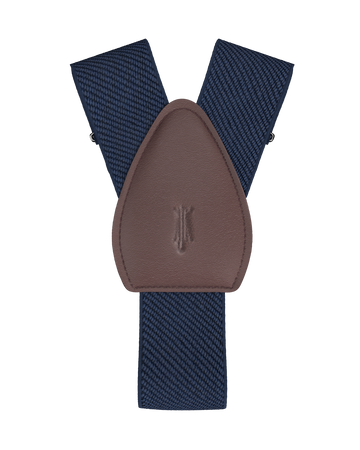 Solid Navy Shirttail Garters - KK & Jay Supply Co.
