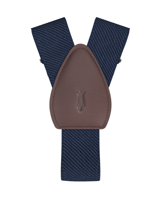 Solid Navy Shirttail Garters - KK & Jay Supply Co.