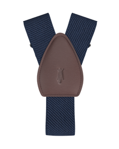 Solid Navy Shirttail Garters