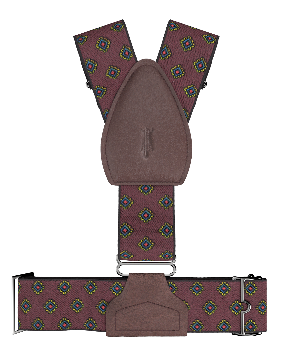 Washington Maroon Sockless Shirttail Garters - KK & Jay Supply Co.