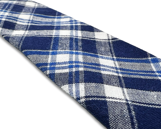 Mount Eden Madras Suspenders - Navy