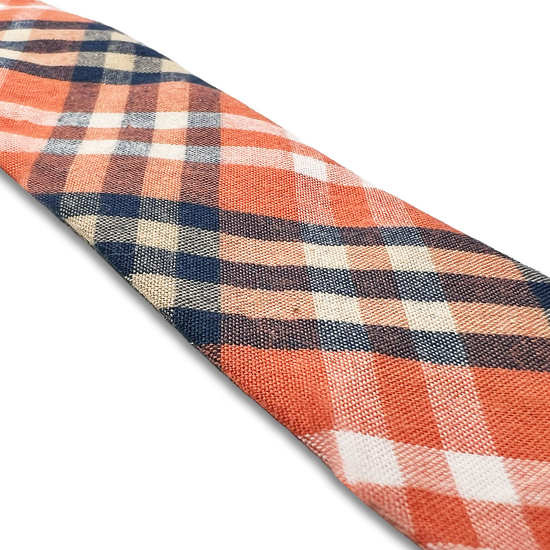 Mount Eden Madras Suspenders - Orange - KK & Jay Supply Co.