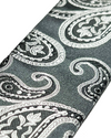 Orloff Grey Silk Paisley Suspenders - KK & Jay Supply Co.