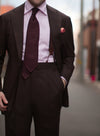 Devoe Maroon Suspenders - KK & Jay Supply Co.