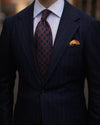 Rosewood Navy Silk Suspenders - KK & Jay Supply Co.