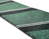 Tudor Stripe Silk Suspenders - Green - KK & Jay Supply Co.