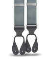 Aldus Grey Silk Suspenders - KK & Jay Supply Co.