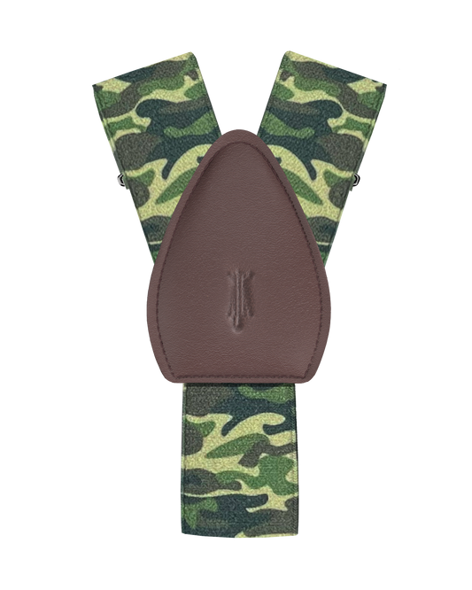 Apache Camo Shirttail Garters - KK & Jay Supply Co.