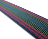 Arden Striped Suspenders - Navy/Red/Green/Yellow