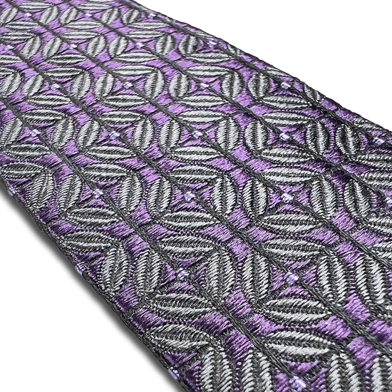Belvedere Purple Silk Suspenders - KK & Jay Supply Co.