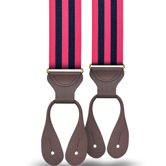 Berkerly Stripe Suspenders - KK & Jay Supply Co.
