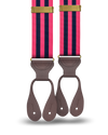 Berkerly Stripe Suspenders - KK & Jay Supply Co.