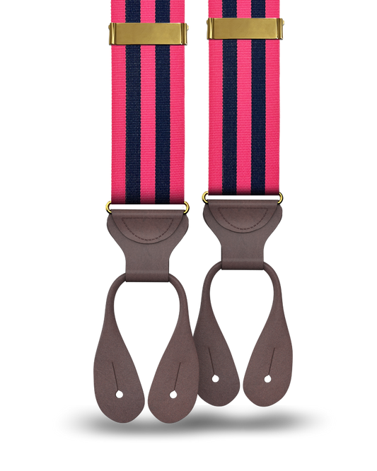 Berkerly Stripe Suspenders - KK & Jay Supply Co.