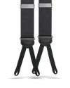 Black Silk Braided End Suspenders - KK & Jay Supply Co.