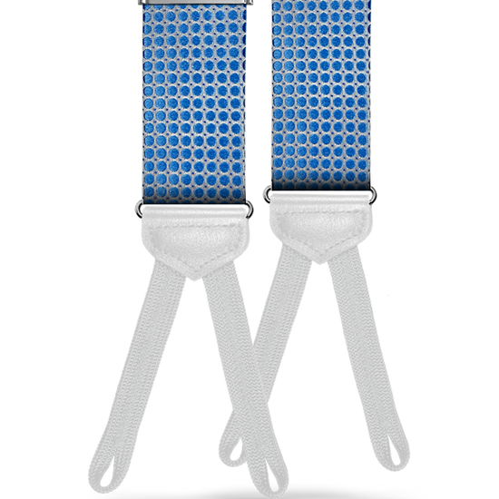 Bolsten Silk Suspenders - Blue - KK & Jay Supply Co.
