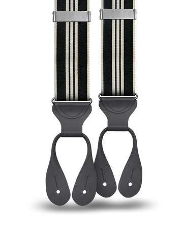 Briggs Stripe Suspenders - KK & Jay Supply Co.