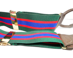 Bruner Vintage Stripe Suspenders